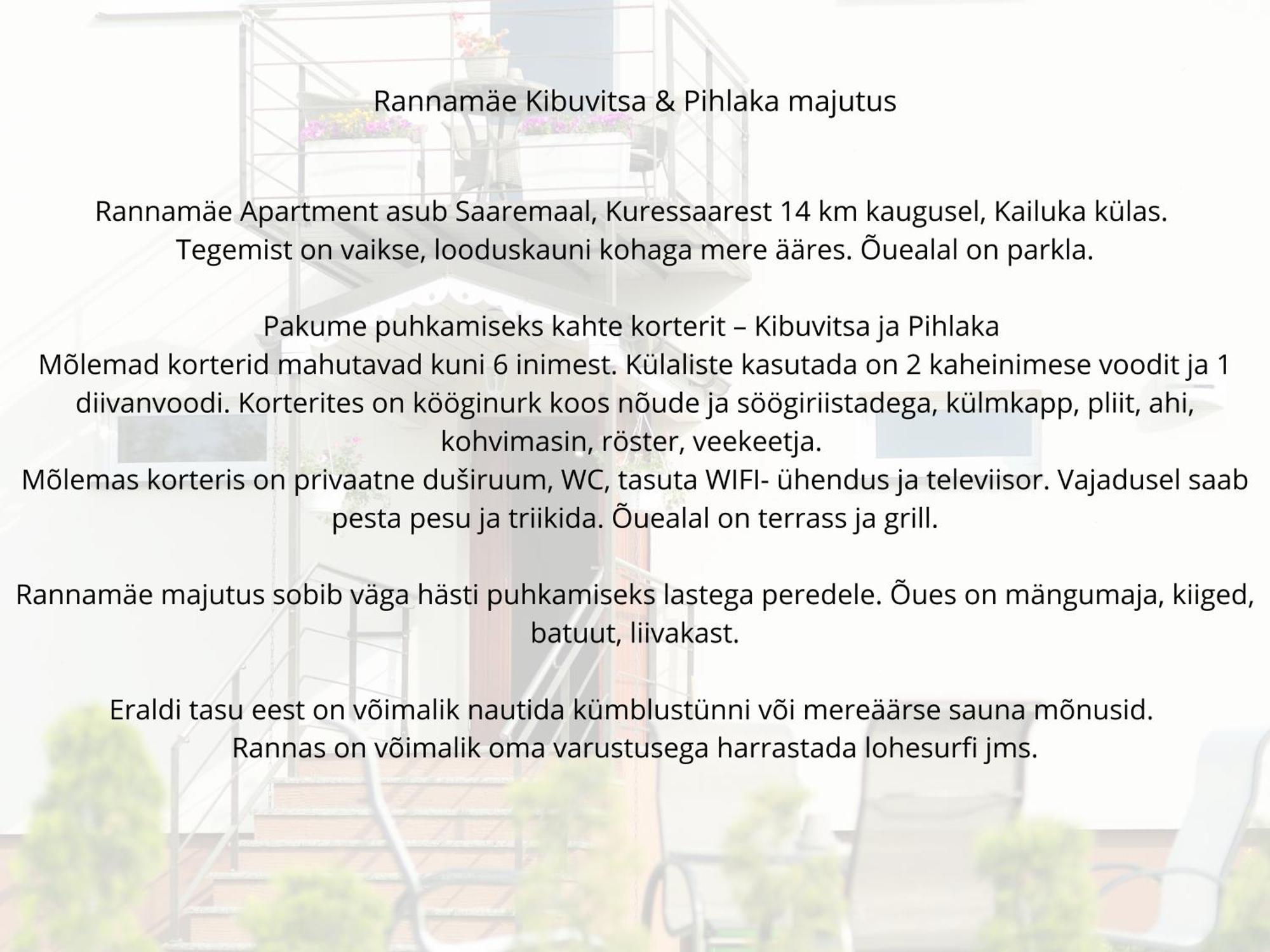 Rannamaee Apartments Suur-Rootsi ห้อง รูปภาพ
